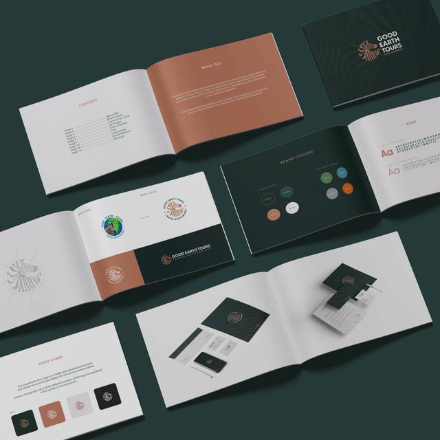 Good Earth Tours Branding